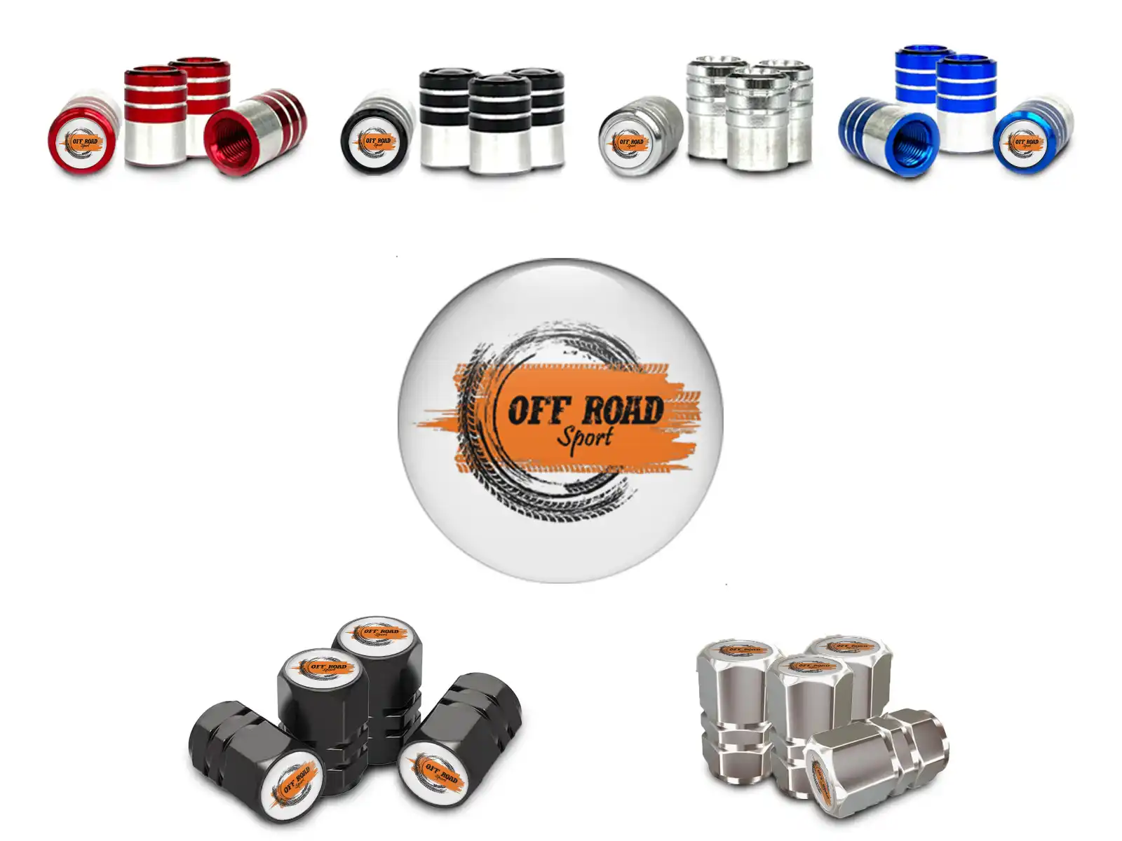 Rim Valve Covers Trucks Stylish Design